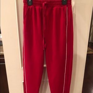 Red Sweatpants